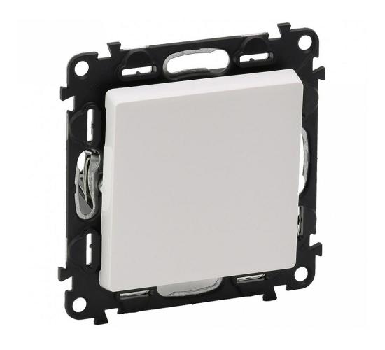 Ключ единичен схема 1 Valena Life бял main image