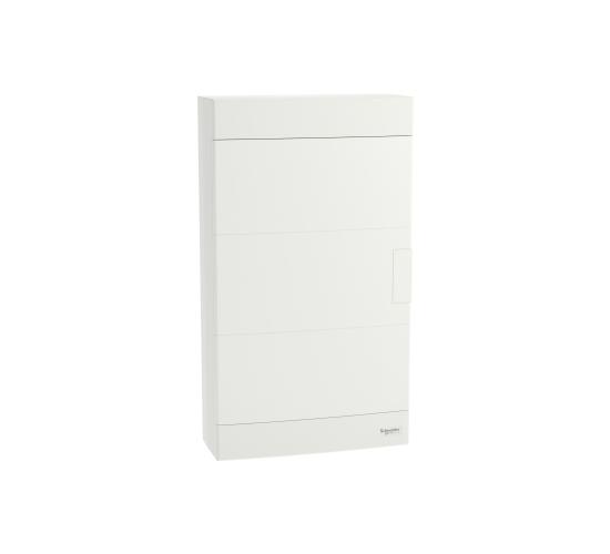 Модулно табло Easy9 EU открит монтаж 3х12 модула 2 клеми земя/нула бяла врата main image