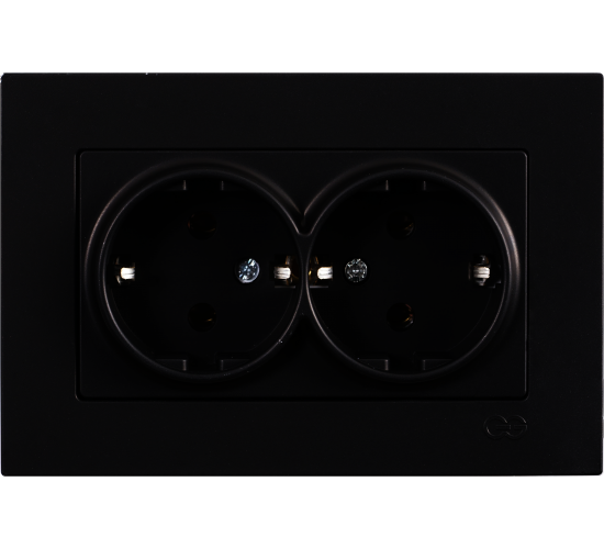 Контакт Егона двоен черен main image