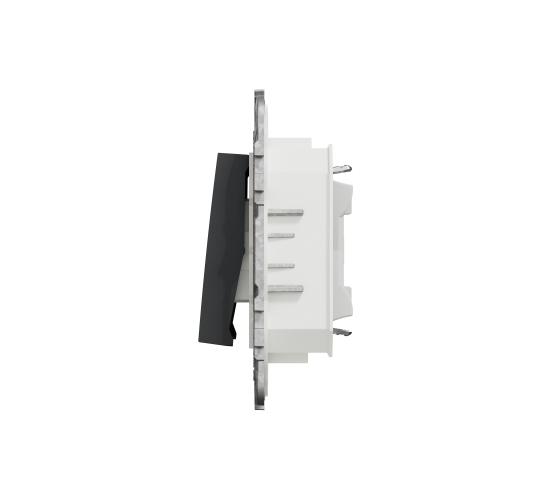 Ключ девиаторен IP44 двумодулен антрацит NU528254 main image