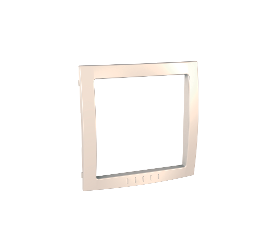 Рамка единична Unica Colors слонова кост main image