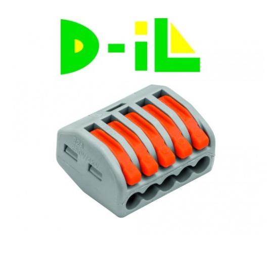 Клема бърза връзка 5Р/50кут/ main image