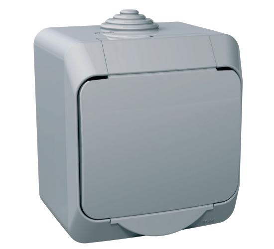 Контакт открит монтаж 16А сив WDE000641 main image