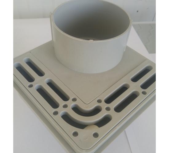 Сифон ъглов за тераса ф75 13x13 main image