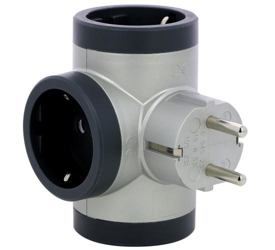 Разклонител троен за контакт main image