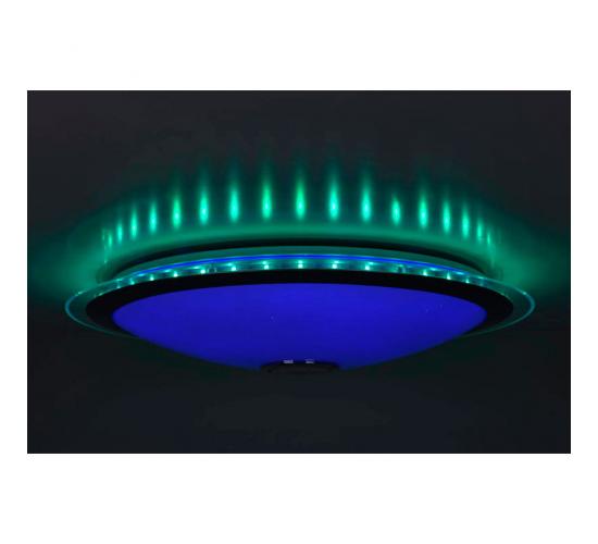LED плафон музикален с дистанционно управление и Bluetooth 72W ф55 5760LM 3000-6500K RGB main image