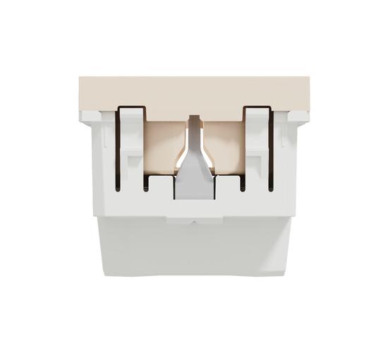 Контакт шуко 2P+E 16A 2 модулен NU303644 main image