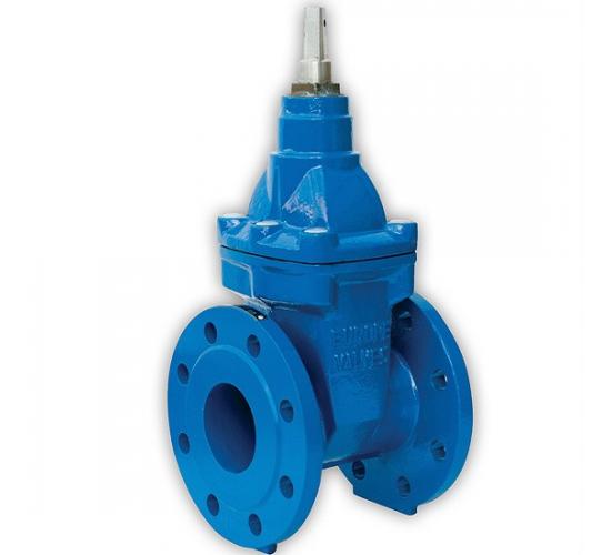  Кран шибърен гумен клин DN80	 main image