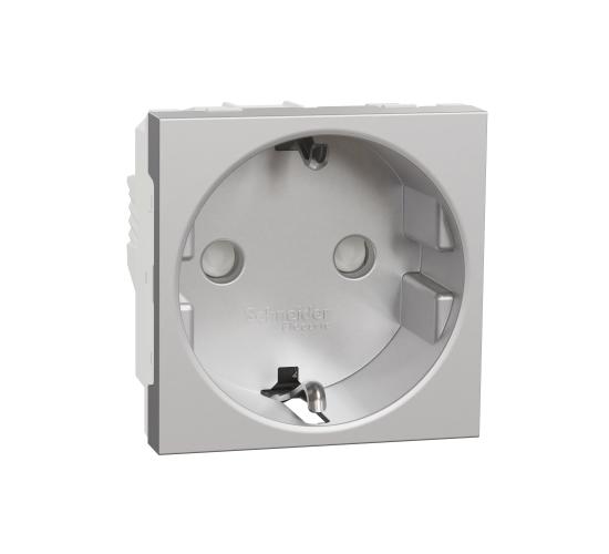 Контакт с детска защита алуминий NU303730 main image