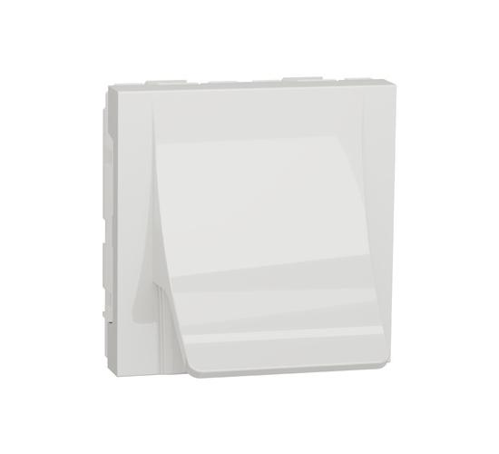 Контакт твърда връзка 2 модулен бял New Unica NU386218 main image