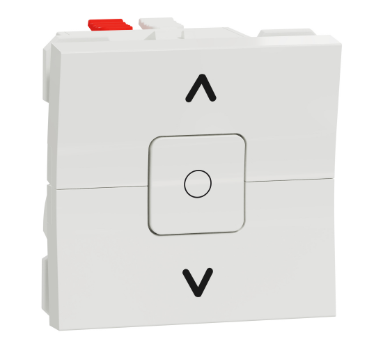 Ключ за щори 6А двумодулен бял New Unica NU320818 main image