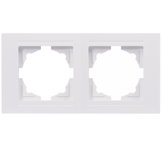 Рамка двойна хоризонтална Visage бяла main image