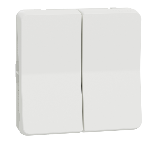 Mureva двоен девиаторен ключ безвинтово свъзване бял ключ MUR39022 main image