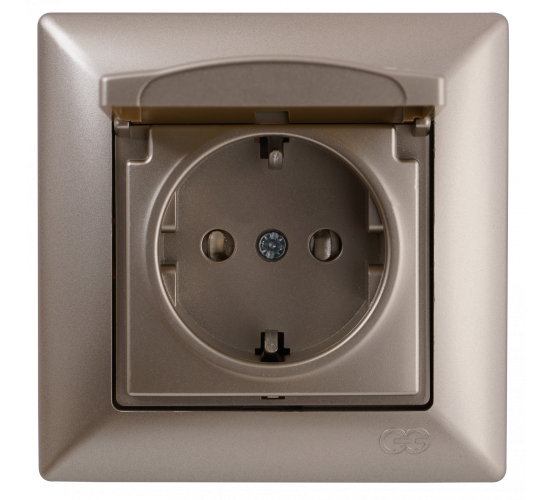 Контакт с капак Visage бежов main image