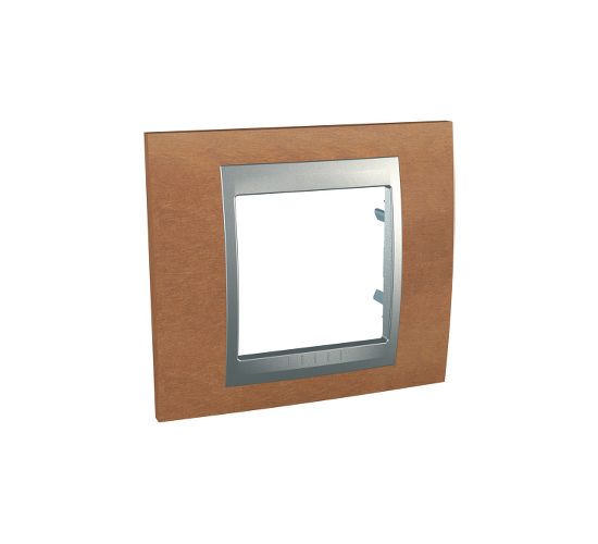 Рамка единична Unica Top череша/алуминий main image