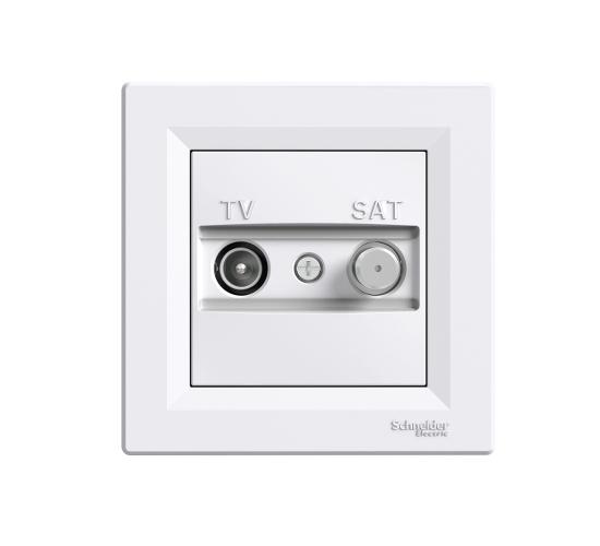 Контакт SAT-TV бяла Asfora EPH3400121 main image