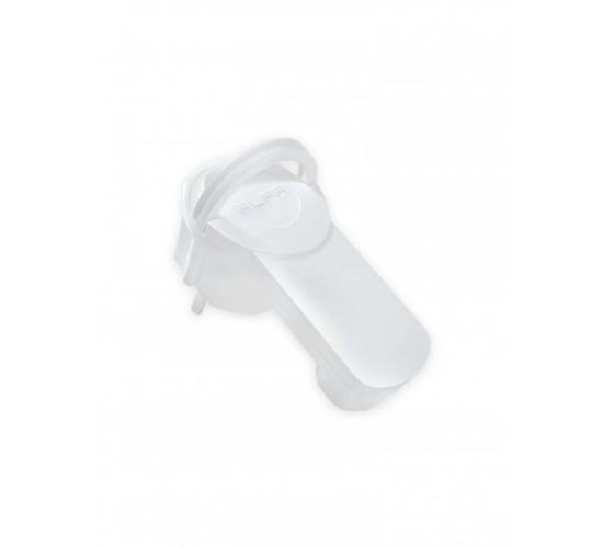 Щепсел 16А - ъглов плосък бял main image