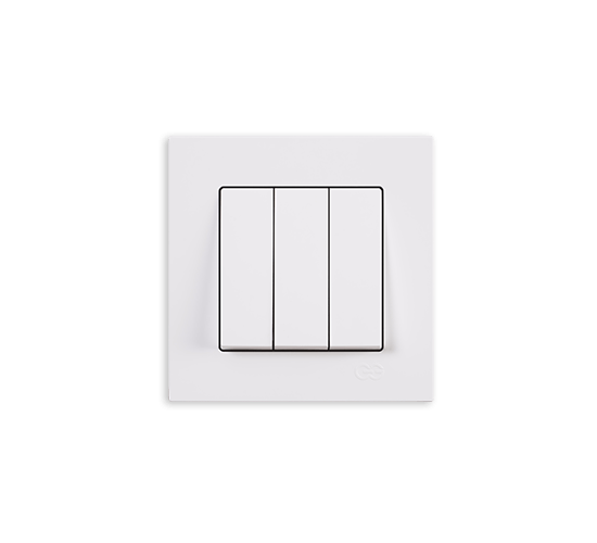 Ключ троен Eqona бял main image