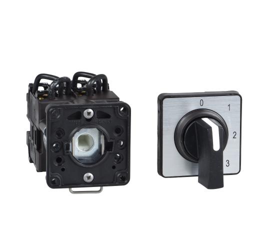 Пакетен превключвател 3P 20A 45&deg; 2-0-1 &Oslash; 22 мм main image