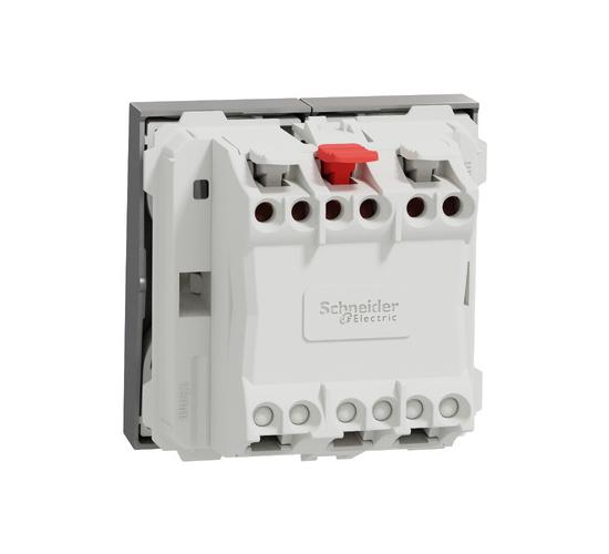 Сериен ключ 10А 2 модулен алуминий2 NU321130 main image