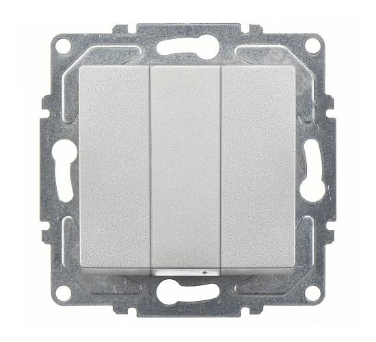 Ключ Егона троен сив механизъм main image