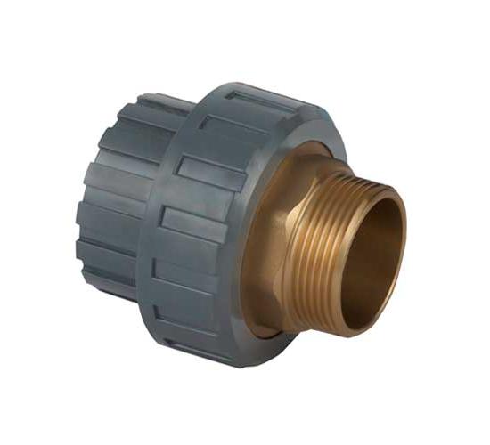 ПВЦ Холендър за лепене с външна резба бронзова ф40 1 1/4" UH main image