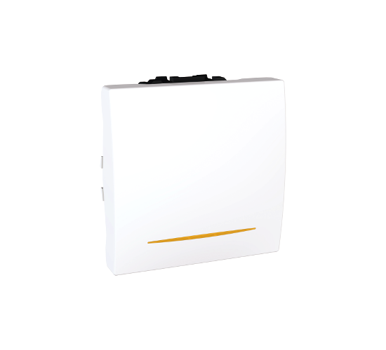 Ключ девиаторен схема 6 двумодулен Unica бял main image