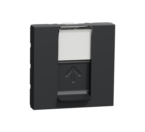 Компютърна розетка RJ45 cat. 5 UTP 2 модулна антрацит NU341154 main image