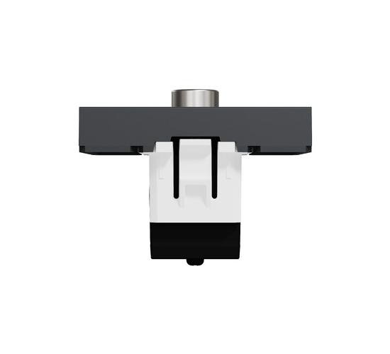 TV розетка 2 модулен антрацит NU346254 main image