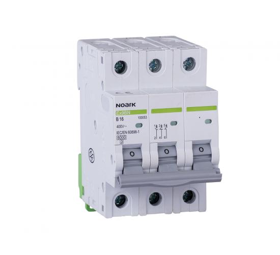 Автоматичен прекъсвач 3P 10A крива C 400V 6kA main image