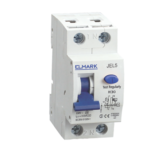 Комбинирана дефектнотокова защита JEL5 2P 25A 6kA 30mA main image