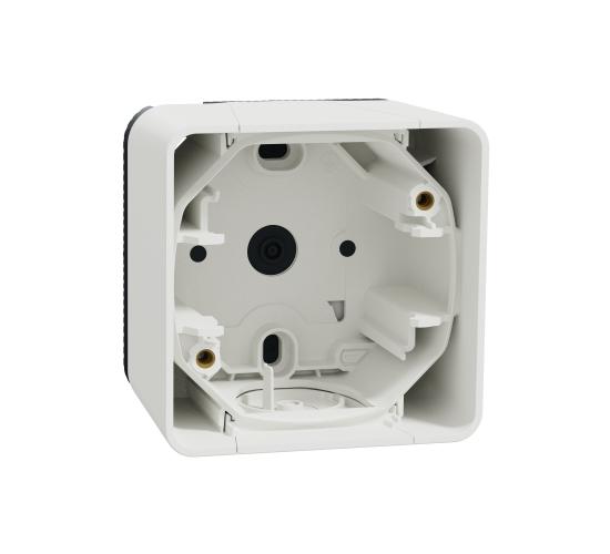 Mureva Единична конзола за открит монтаж,бялa MUR39911 main image