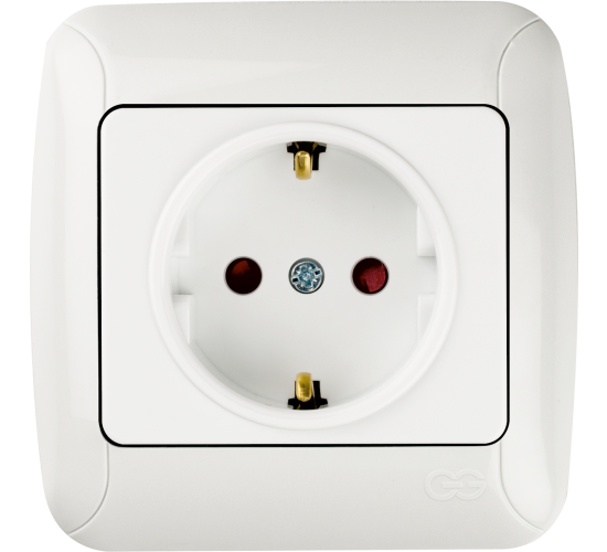 Контакт със защита Fantasy бял main image