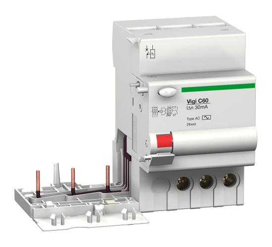 Модул Vigi iC60N 3P 25A 300mA клас AC main image