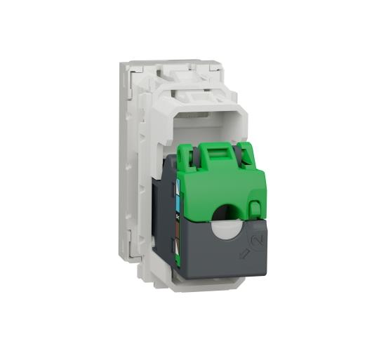 Компютърна розетка RJ45 cat. 5e STP 1 модулна NU341218 main image