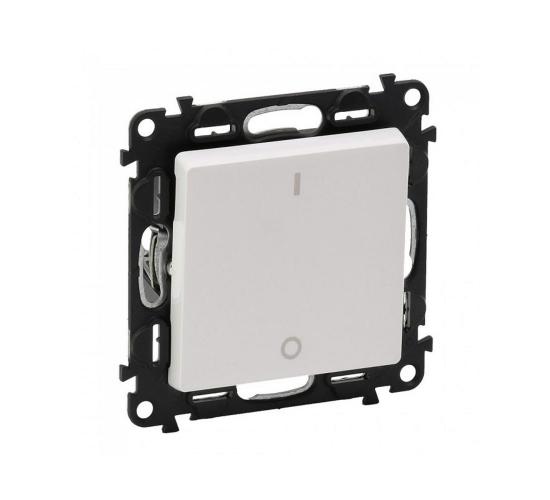 Ключ двуполюсен 16A Valena life бял main image