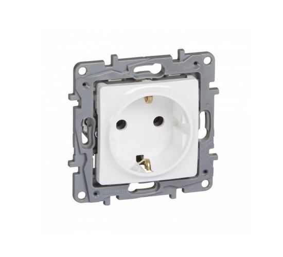 Контакт шуко 16А NILOE бял main image