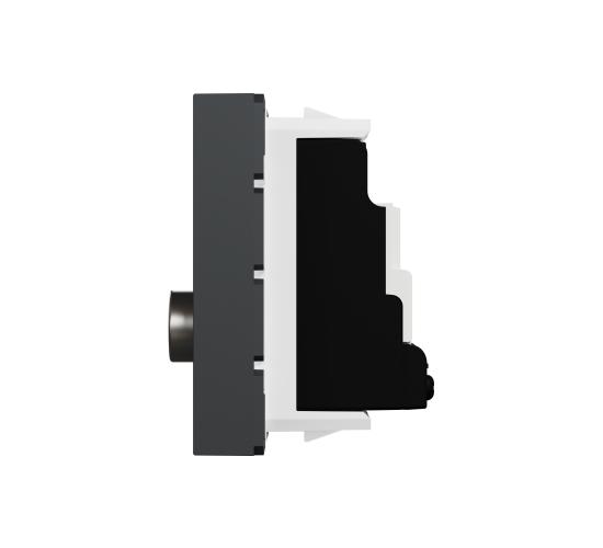 TV розетка 2 модулен антрацит NU346254 main image