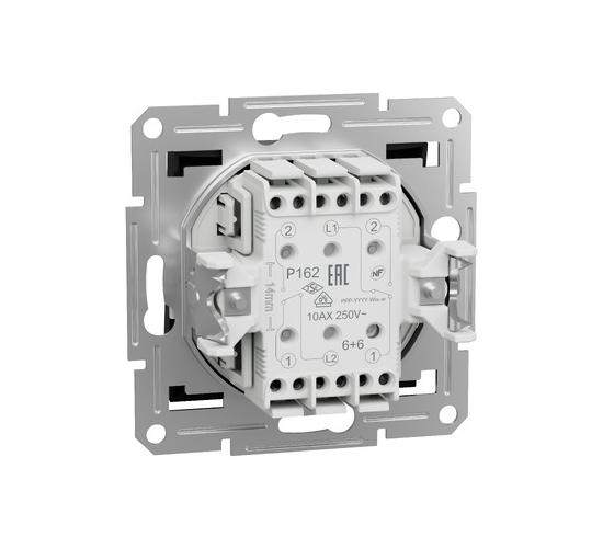 Ключ двоен девиатор схема 6 Asfora антрацит EPH0600171 main image