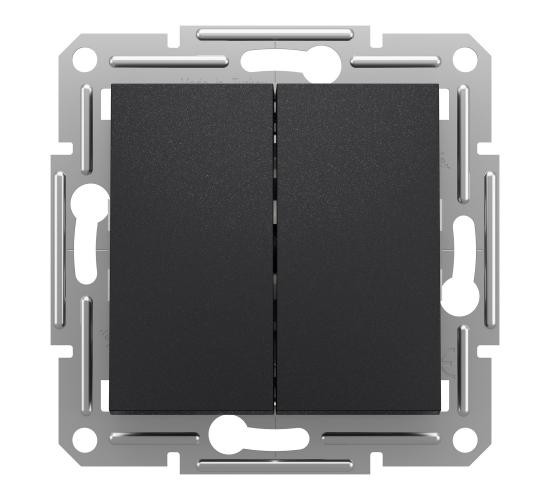 Ключ двоен девиатор схема 6 Asfora антрацит EPH0600171 main image