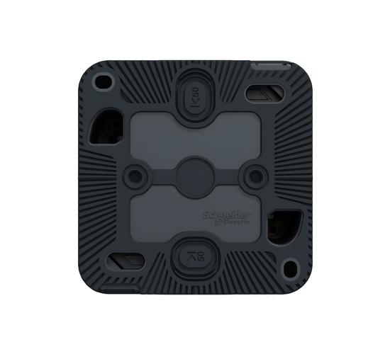 Mureva ключ двуполюсен антрацит открит монтаж MUR35033 main image