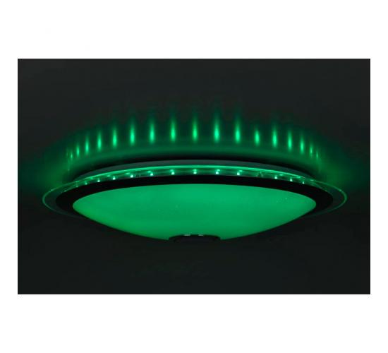 LED плафон музикален с дистанционно управление и Bluetooth 72W ф55 5760LM 3000-6500K RGB main image
