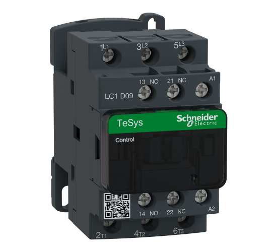Контактор 3P 9A 110V НО+НЗ DC LC1D09F7 main image
