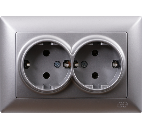 Контакт двоен Visage сив main image