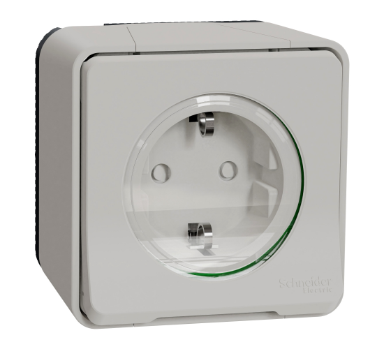 Mureva контактен излаз 16 A 2P+E с детска Защита без винтово свързване MUR39206 main image