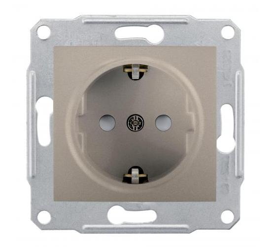 Контакт шуко титаний OLD SERIES SDN3000168 разпродажба main image