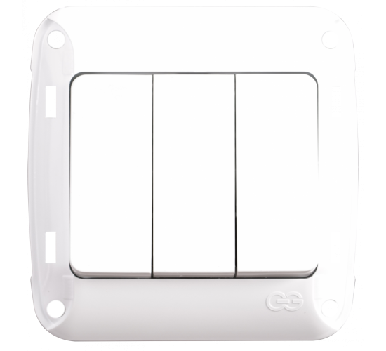 Ключ троен Fantasy бял main image