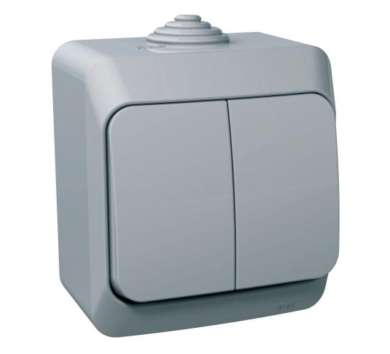 Ключ двоен схема 5 открит монтаж бял WDE000650 main image