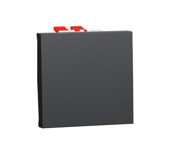 Кръстат ключ 10 А 2 модулen антрацит NEW UNICA NU320554 main image