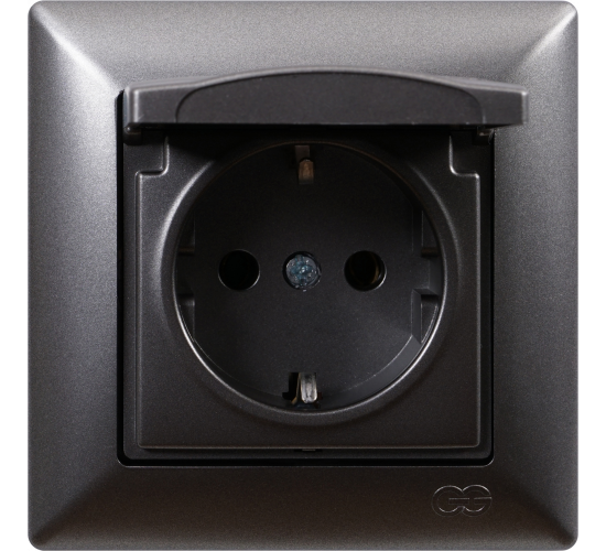 Контакт с капак Visage тъмносив main image